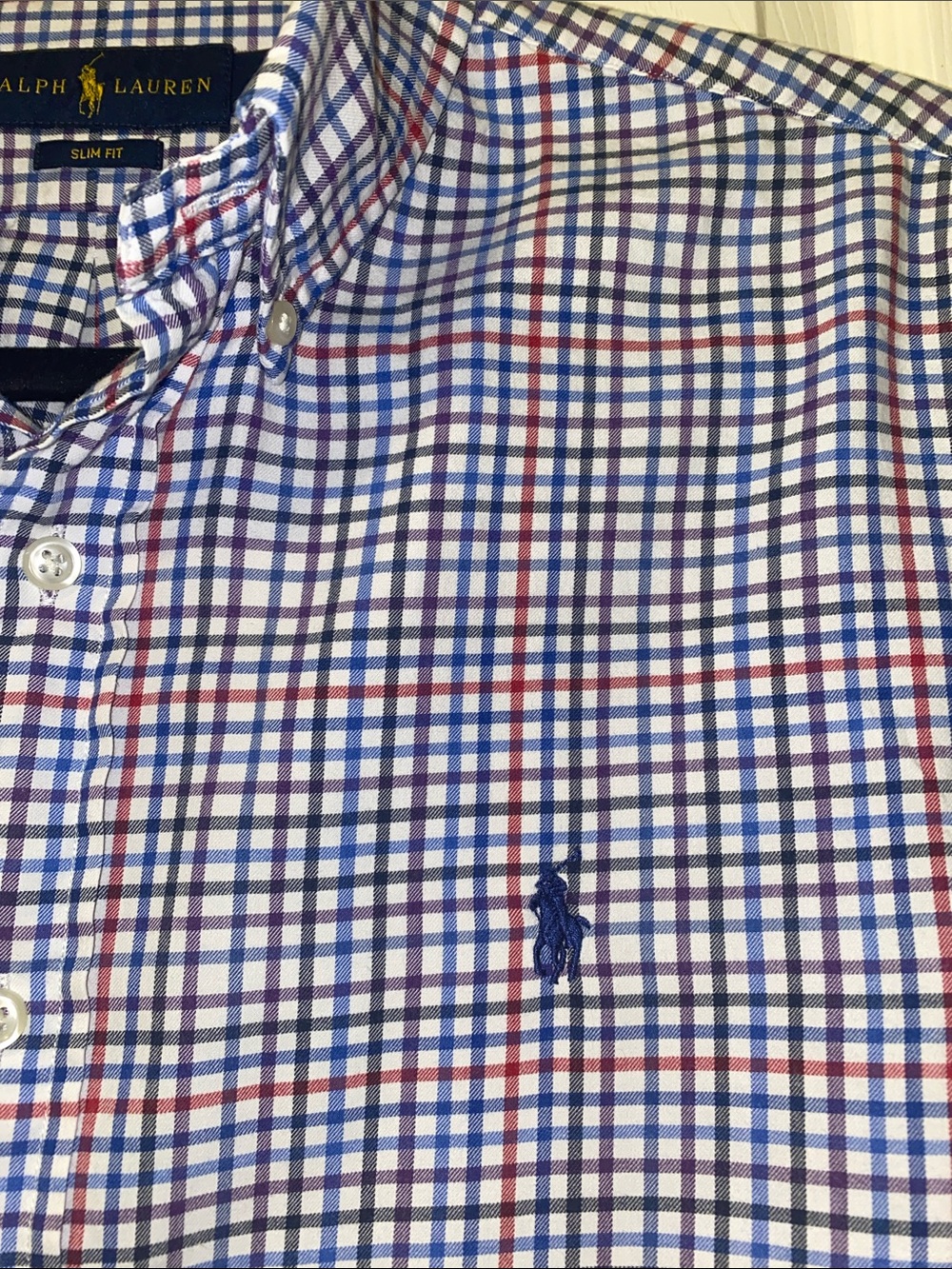 Ralph Lauren Multicolor Check Cotton Button-Down